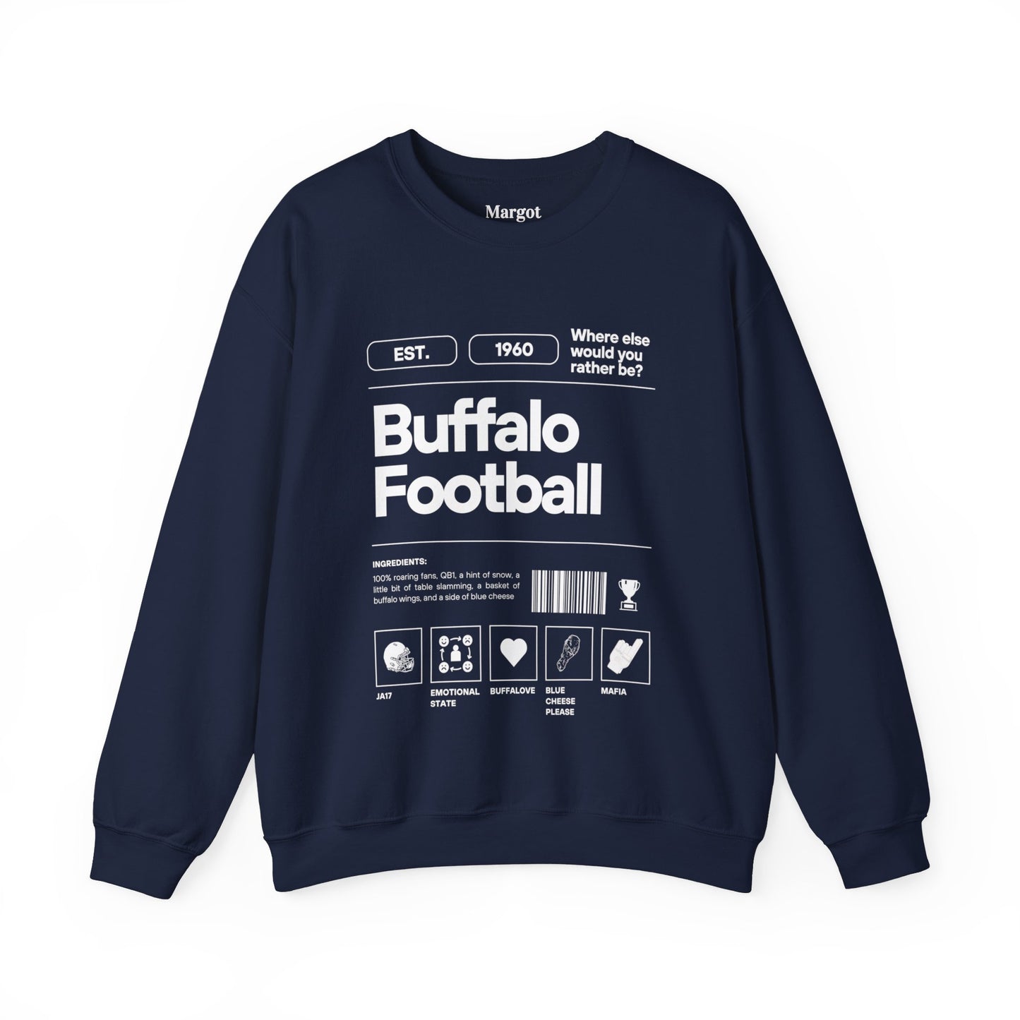 Buffalo Label Unisex Heavy Blend™ Crewneck Sweatshirt
