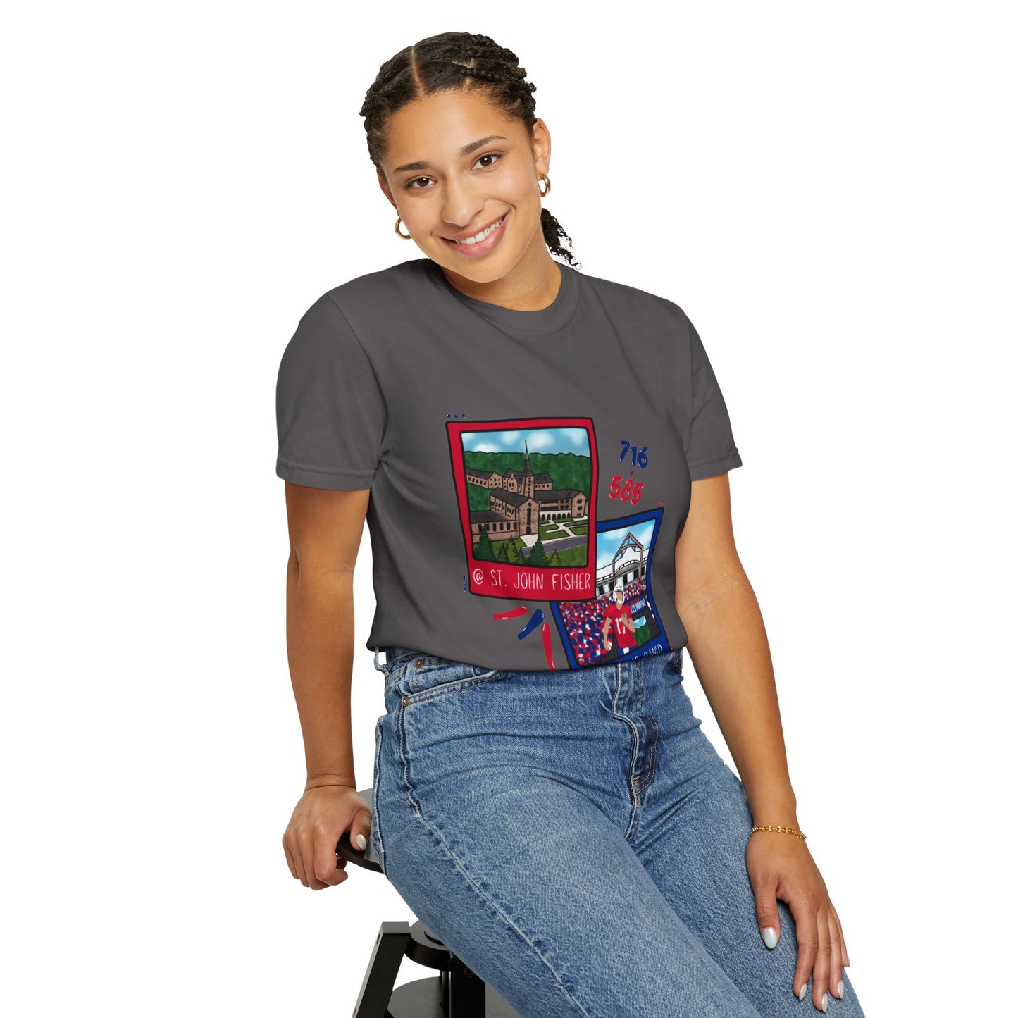 Buffalo Training Camp Unisex Garment-Dyed T-shirt
