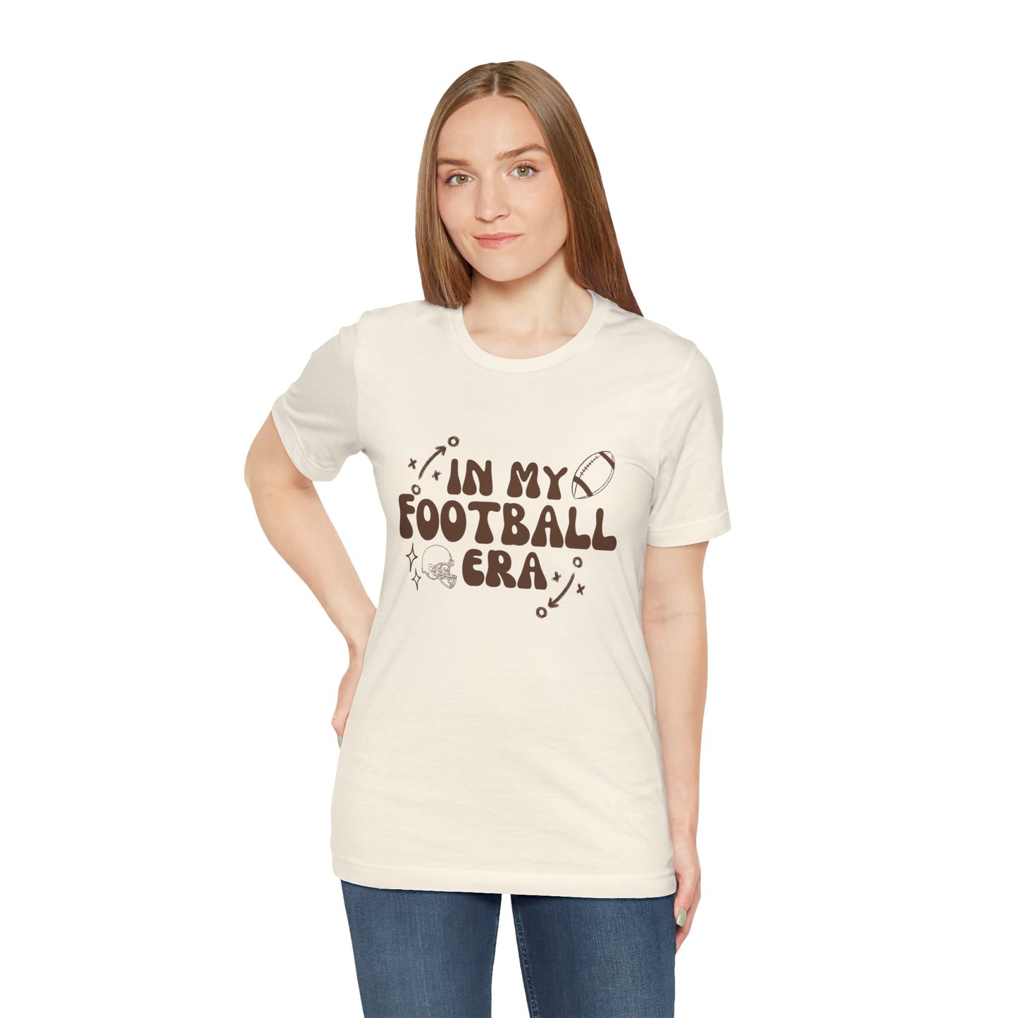 In My Football Era Unisex Jersey Short Sleeve Tee