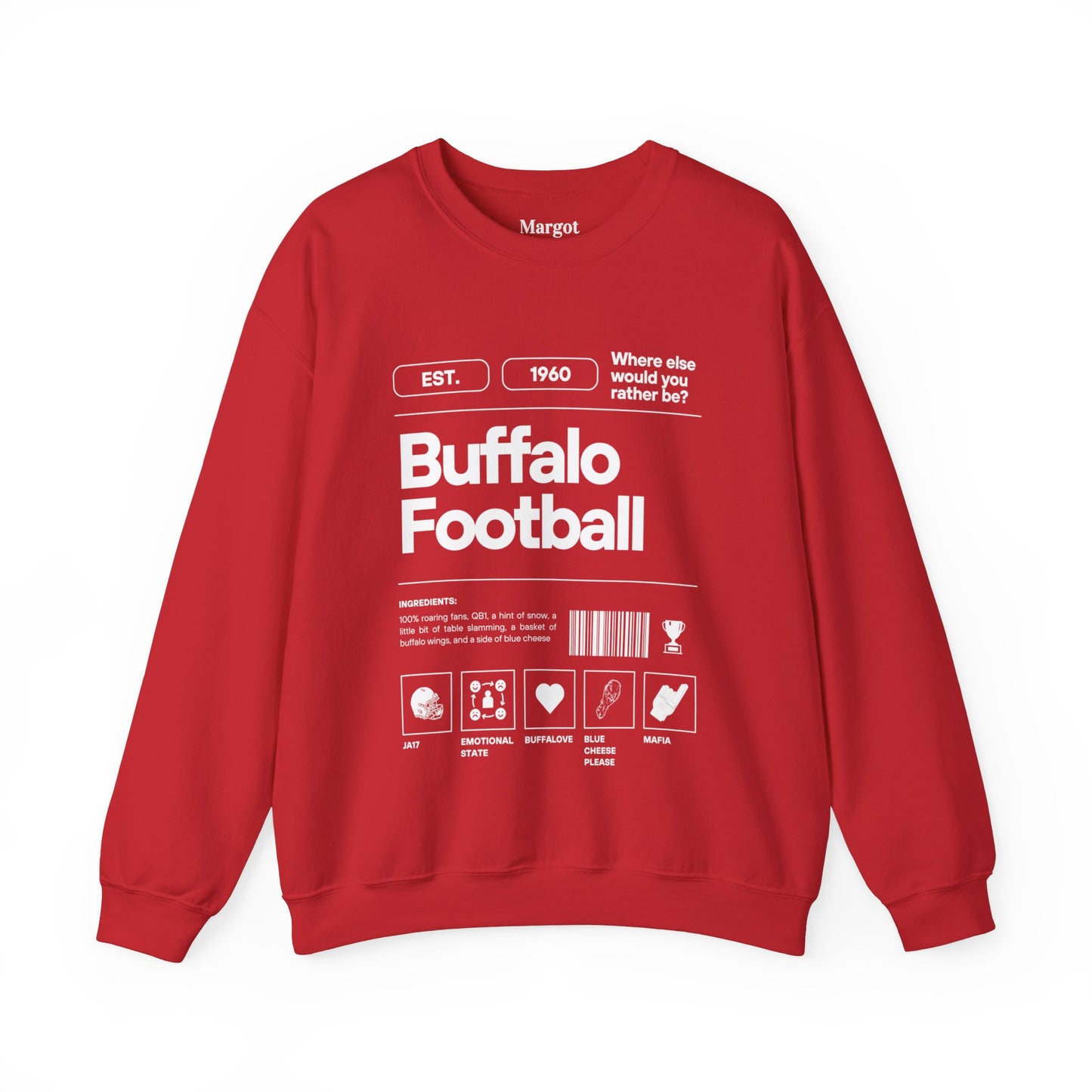Buffalo Label Unisex Heavy Blend™ Crewneck Sweatshirt