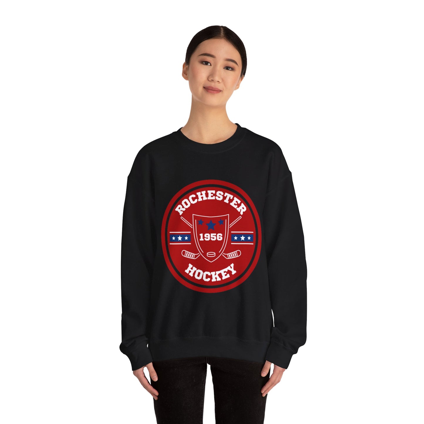 Rochester Americans Unisex Heavy Blend Crewneck Sweatshirt