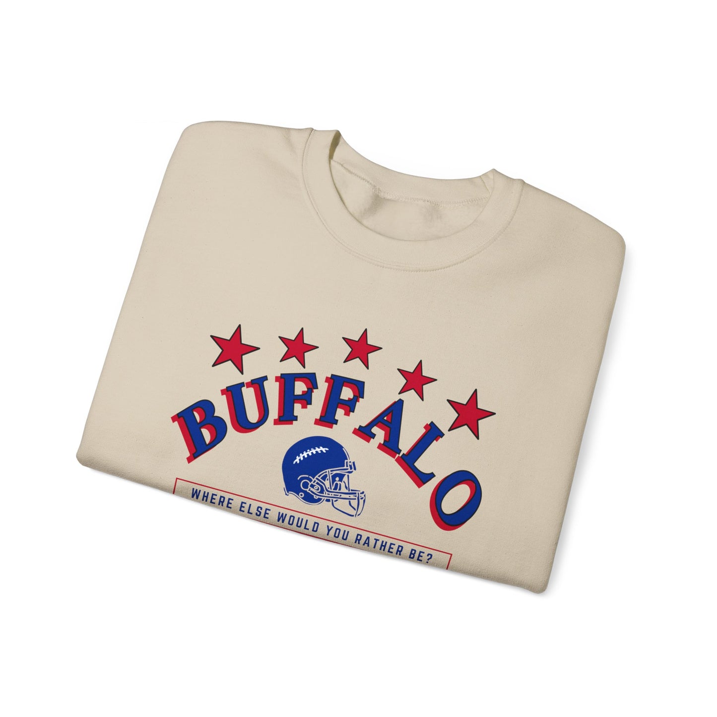 Buffalo Football Heavy Blend™ Crewneck Sweatshirt