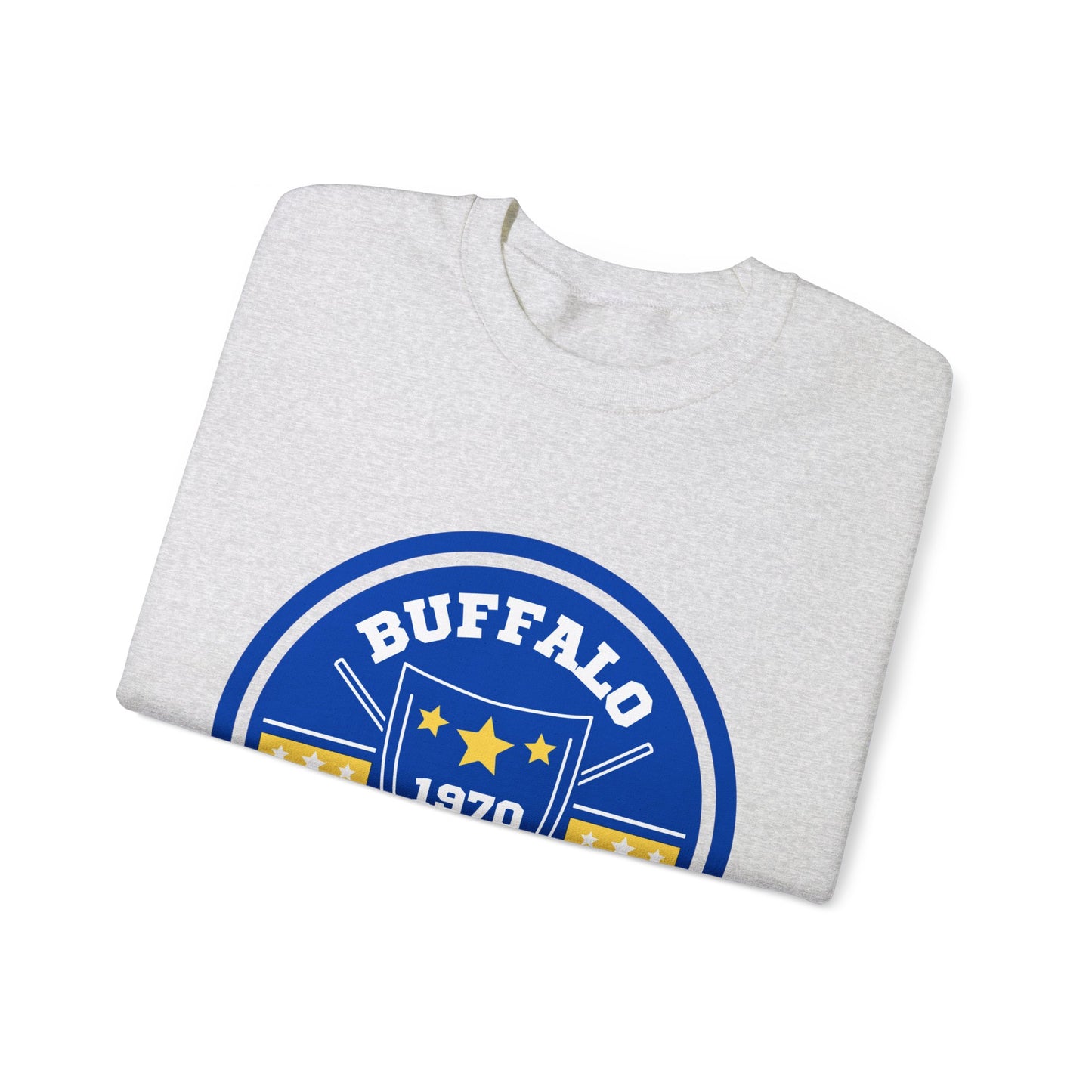 Buffalo Hockey Unisex Heavy Blend Crewneck Sweatshirt