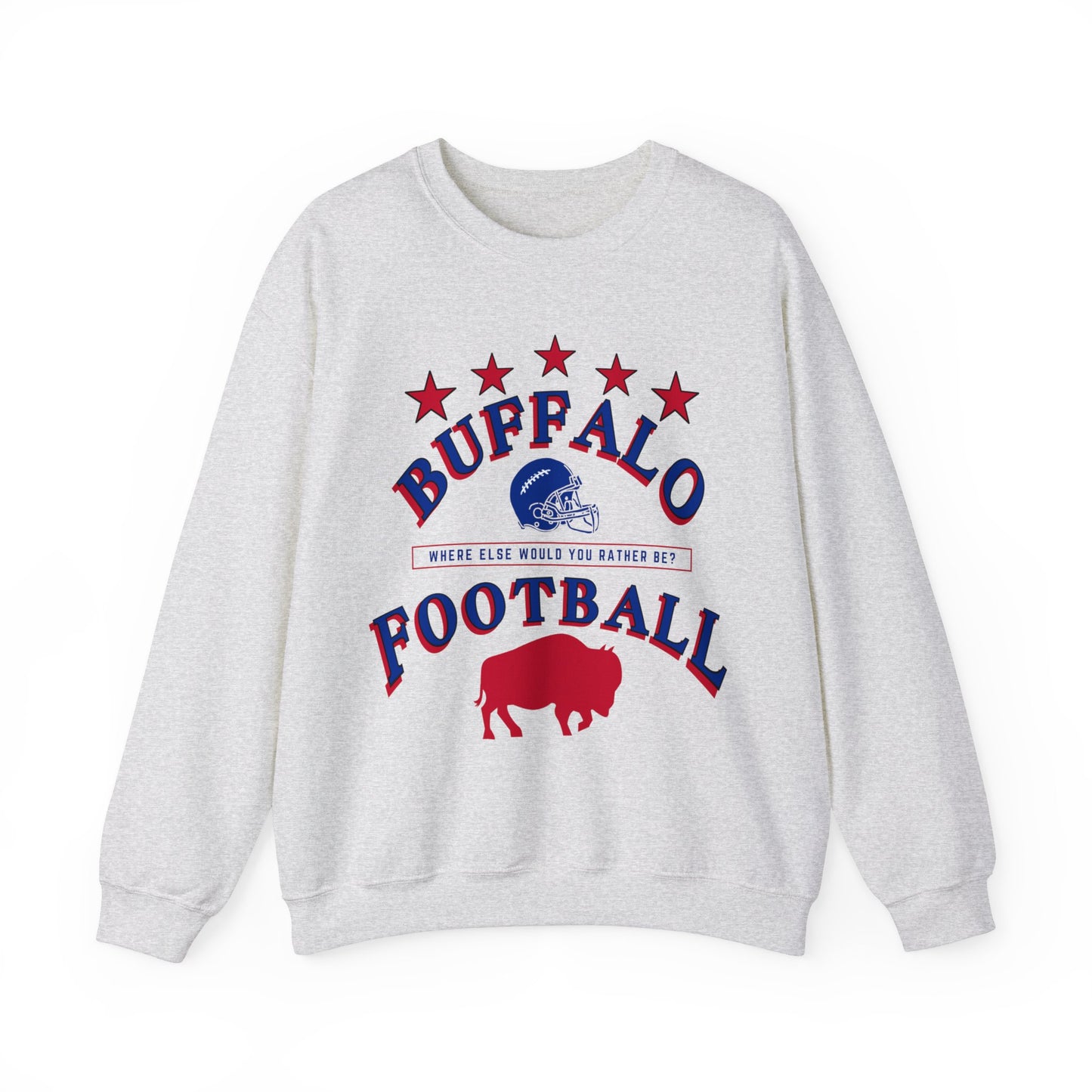 Buffalo Football Heavy Blend™ Crewneck Sweatshirt