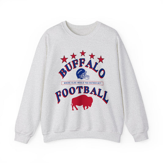 Buffalo Football Heavy Blend™ Crewneck Sweatshirt