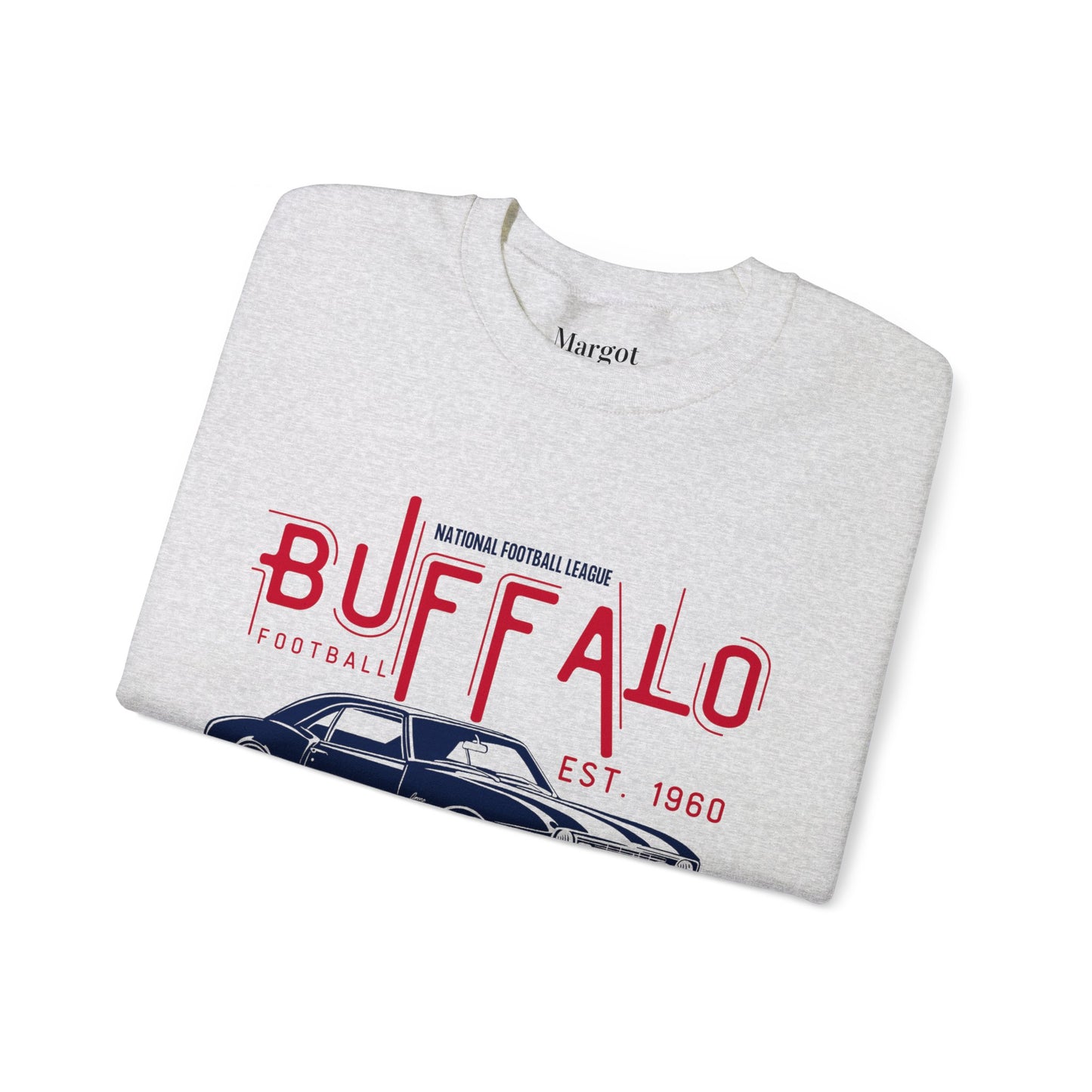 Vintage Buffalo Football Unisex Heavy Blend™ Crewneck