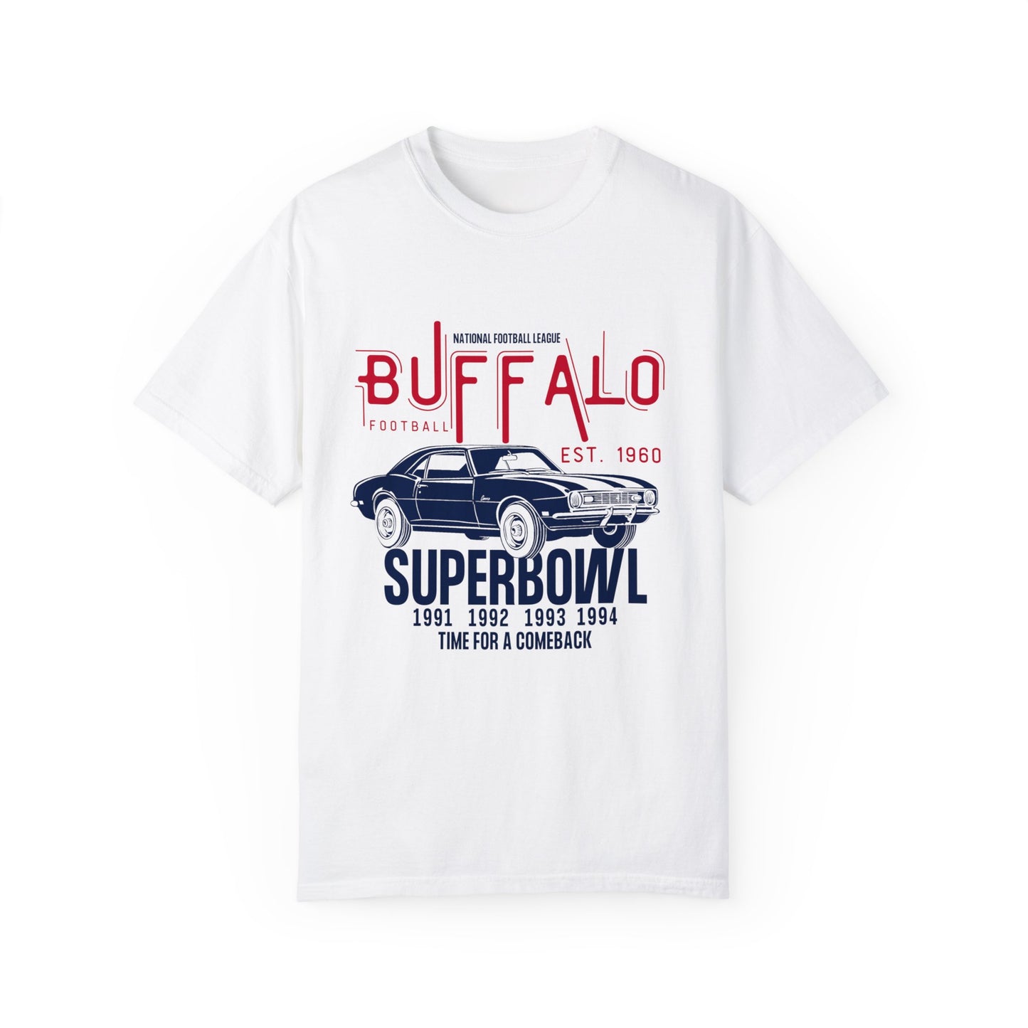 Vintage Buffalo Bills Unisex Garment-Dyed T-shirt