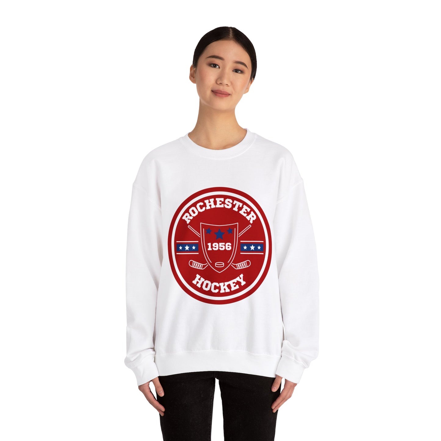 Rochester Americans Unisex Heavy Blend Crewneck Sweatshirt