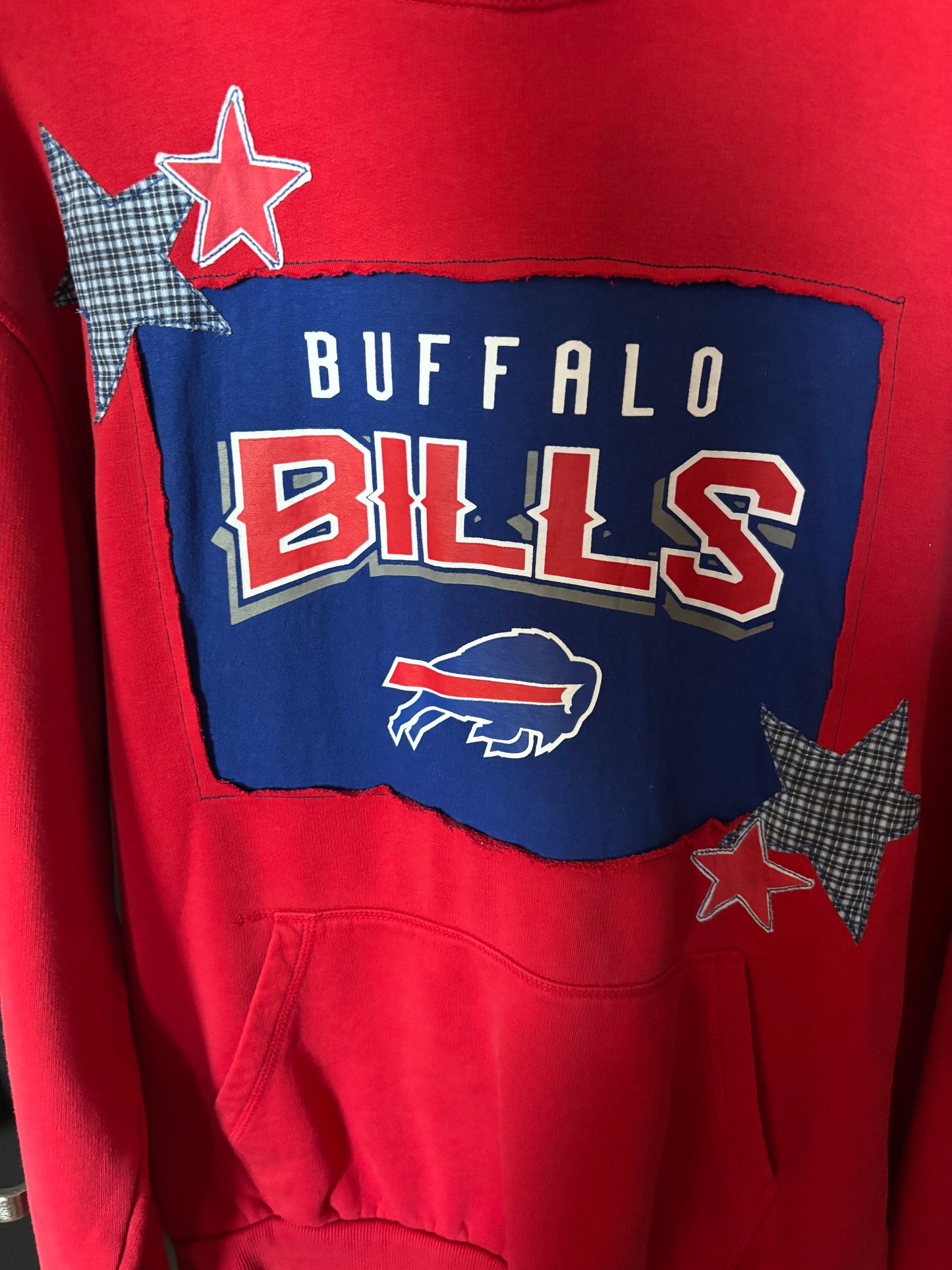 Cut out Buffalo Hoodie