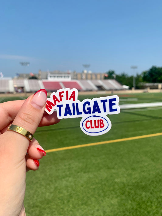 Mafia Tailgate Club Sticker