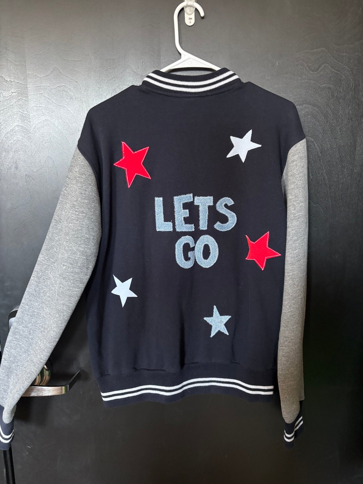 'Lets Go' Varsity Jacket