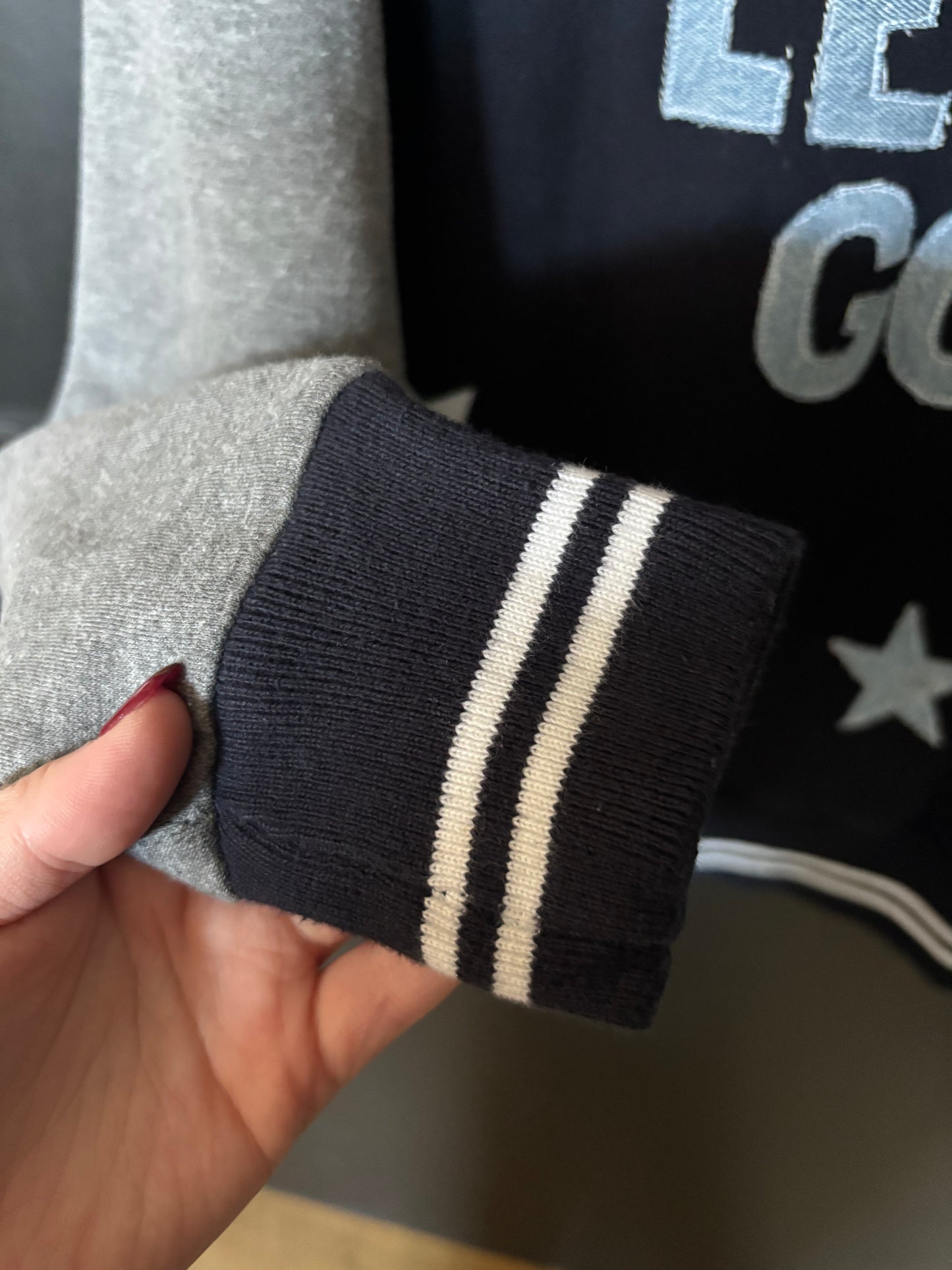 'Lets Go' Varsity Jacket