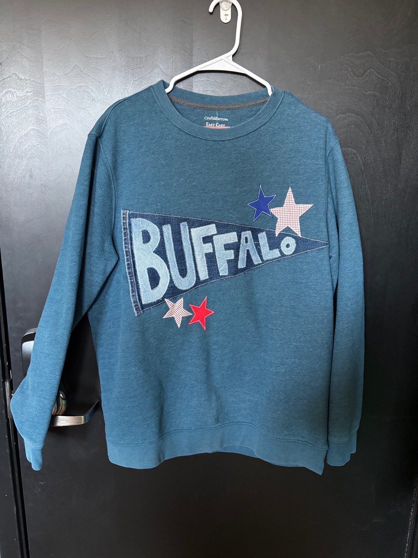 Buffalo Denim Pennant Crew