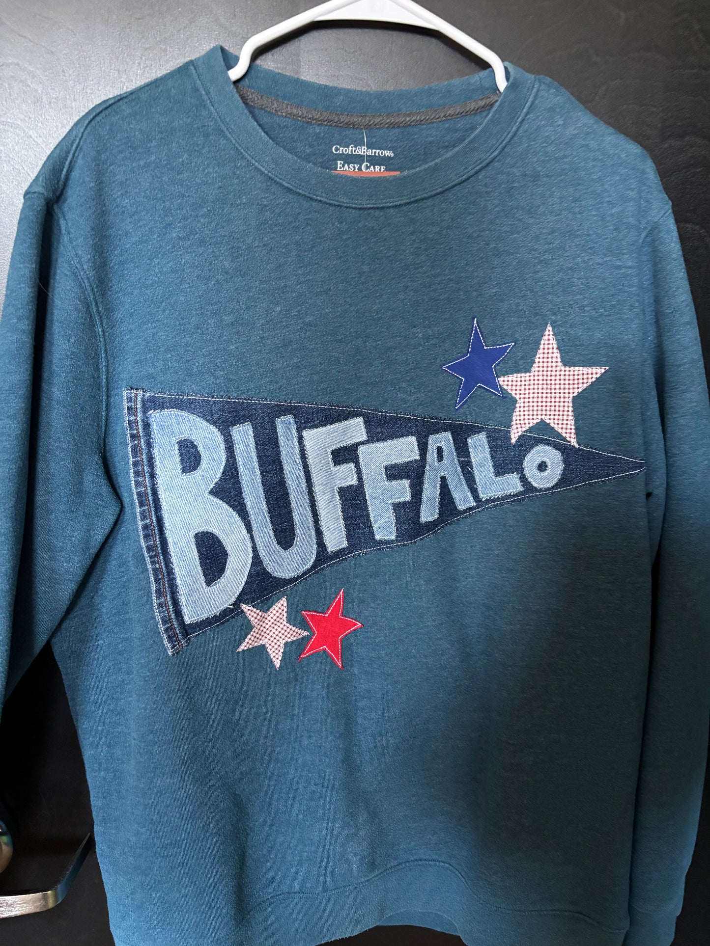 Buffalo Denim Pennant Crew