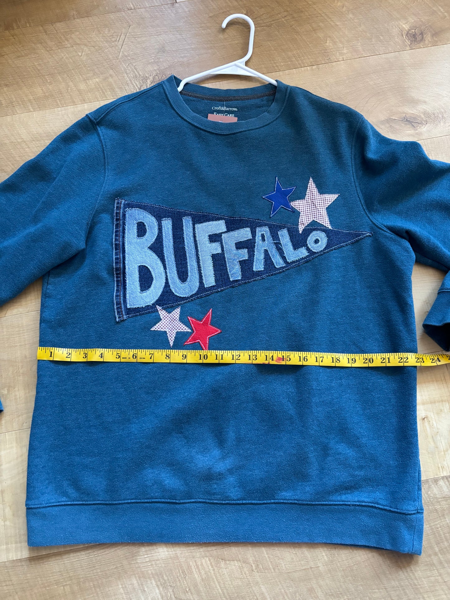Buffalo Denim Pennant Crew