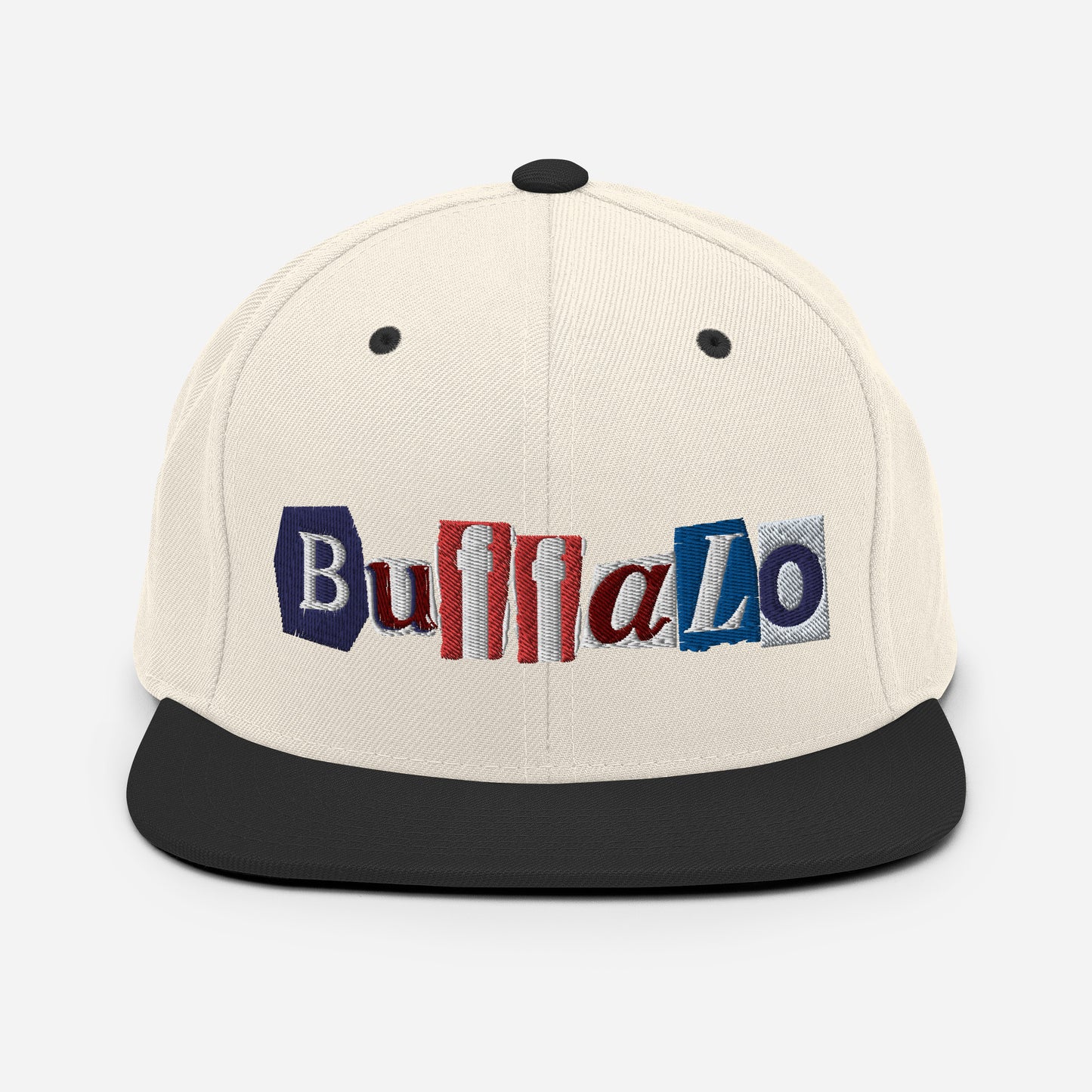 Buffalo Scrapbook Snapback Hat